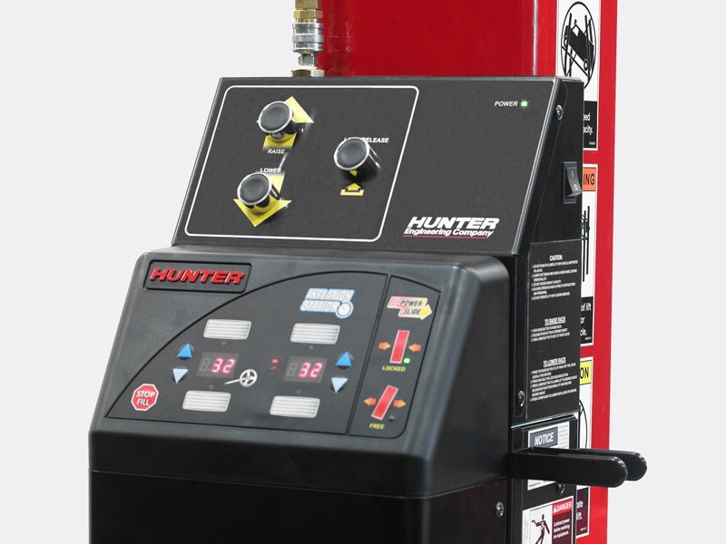 Hunter L451, 18,000 Pound Open Front Alignment Lift Northwest